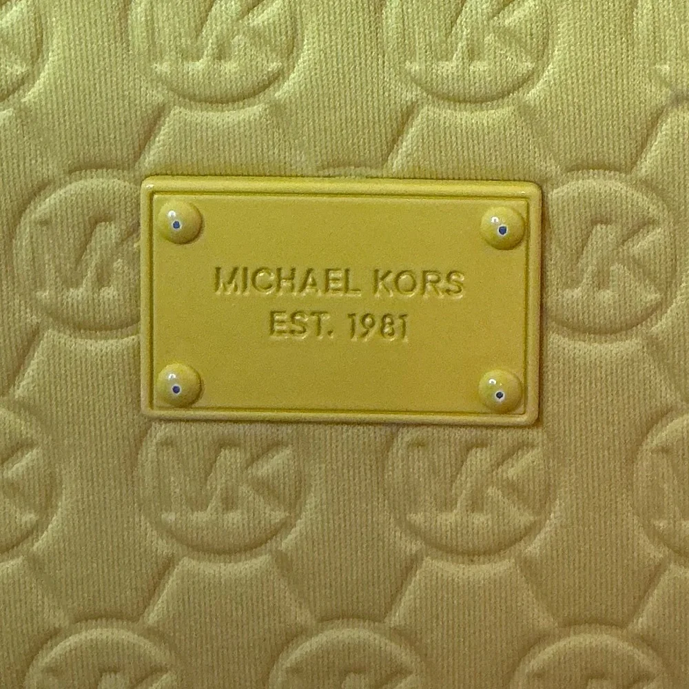 Michael Kors vibrant yellow